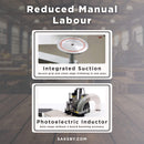 220V Curved Edge Trimming Machine With Foldable Arm (SAK60739) by SAKSBY WHOLESALE