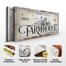 Rustic Vintage Farmhouse Sign by Tailored Canvases
