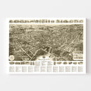 Vintage Map of Middletown, New York 1922