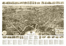 Vintage Map of Middletown, New York 1922