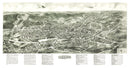 Vintage Map of Monroe, New York 1922