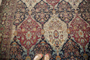 8.5x12 Unusual Antique Lavar Kerman Carpet