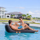 Lux Inflatable Chaise Pool Lounger with Sunbrella® Fabric