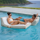Lux Inflatable Chaise Pool Lounger with Sunbrella® Fabric