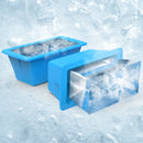 2 Pack 6.6LBS Silicone Freezer Molds Ice Block Molds Ice Pop Molds for Ice Baths Soup Seafood Freezing DIY Ice Decorations