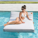 Lux Double Inflatable Chaise Pool Float