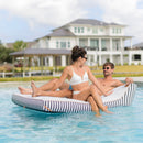 Lux Double Inflatable Chaise Pool Float