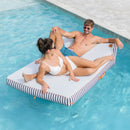 Lux Double Inflatable Chaise Pool Float