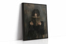 The Reader in Velvet Shadows