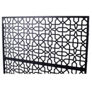 Outdoor & Indoor Metal Freestanding Decorative Privacy Screen by HouseOfZazla