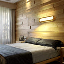 GobekUsa Contemporary LED Sconce Vanity Light for Bedroom - Oval Elongated Acrylic Fixture