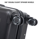 3 Pieces Set 20" / 24" / 28" Spinner Wheel Luggage With Combination Lock by HouseOfZazla