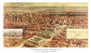 Vintage Map of New York City, New York 1910