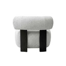 Bartow - Lounge Chair - Ivory by HouseOfZazla