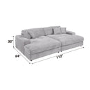 Hilde - Sectional Sofa With 4 Pillows by Unique Piece Furniture