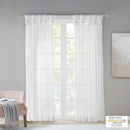 Twist Tab Voile Sheer Window Pair by HouseOfZazla