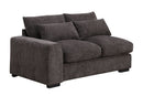 Nyeisha - Piece Upholstered Sofa & Chaise - Coffee by HouseOfZazla