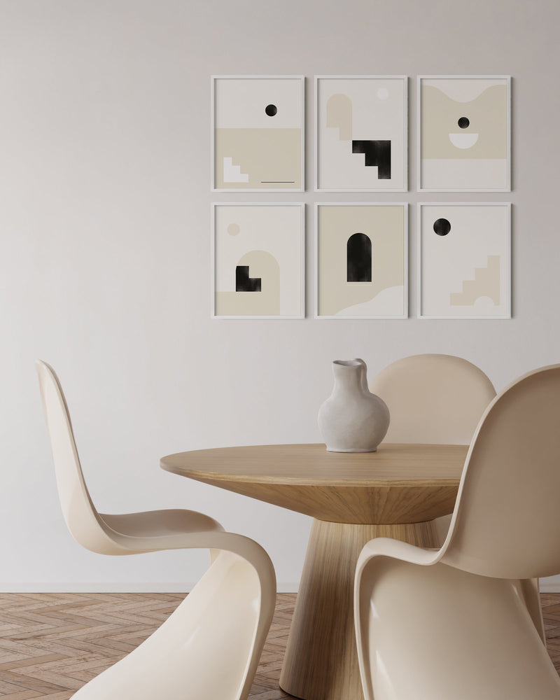 12x16 in, Set of 6, White Aluminum, photo 4 of 4