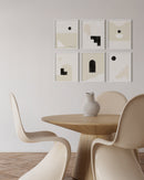 12x16 in, Set of 6, White Aluminum