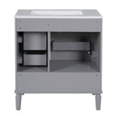 Traditional Bathroom Vanity Set With Soft Close Doors