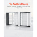 Air Filters MERV 13 Electrostatic Pleated HVAC Furnace Filter 4-Pack 20 x 25 x 4 by HouseOfZazla