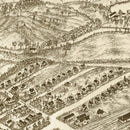 Vintage Map of Pawling, New York 1909