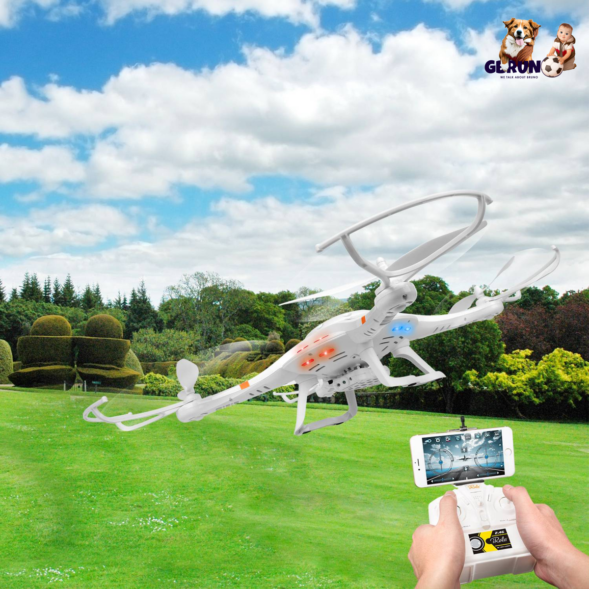 4.5 Ch 6 Axis Gyro 4 Motor 2.4Ghz RC WIFI FPV Quadcopter with HD Camera, photo 3 of 14