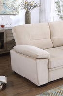 Kipling - Reversible Sleeper Sectional Sofa Chaise by HouseOfZazla