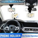 Car Dashboard Phone Bracket Stand Car Phone Holder Non-slip 360¡Rotation Dashboard Phone Clamp Suitable For 3-7in Cell Phone