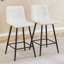 Bar Chair Set Comfortable With Metal Legs And Ergonomic Design by HouseOfZazla