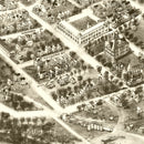 Vintage Map of Port Jervis, New York 1920