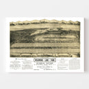 Vintage Map of Riverhead, New York 1903