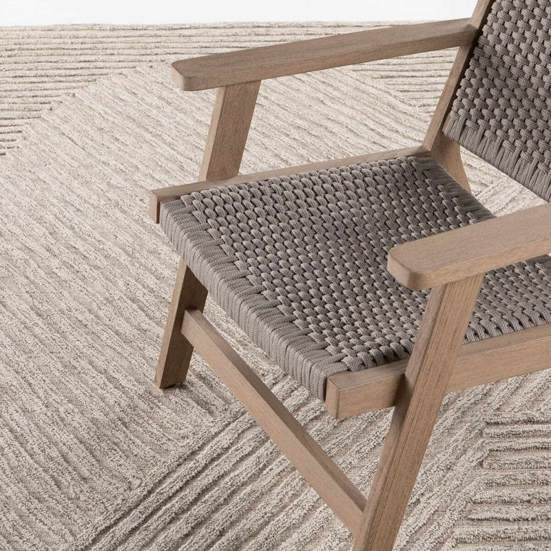 Four Hands Chasen Outdoor Rug - Heathered Natural