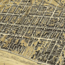 Vintage Map of Atlantic City, New Jersey 1900
