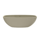 66.9 Inch Freestanding Solid Surface Soaking Bathtub