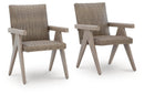 Cliff Trails - Arm Chair (Set of 2) - Beige by Unique Piece Furniture