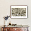 Vintage Map of Egg Harbor City, New Jersey 1924