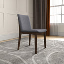 Laura - Mid-Century Modern Solid Wood Dining Chair (Set of 2) by HouseOfZazla