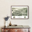 Vintage Map of Margate City, New Jersey 1925