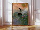 Mystery Cat Among the Lilies