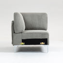 Modular Sectional Sofa Corner Seat by HouseOfZazla