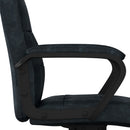Brewer - Swivel Office Chair - Distressed Blue by HouseOfZazla
