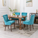 Ultra - Side Dining Chair, Nail Head (Set of 2) by HouseOfZazla