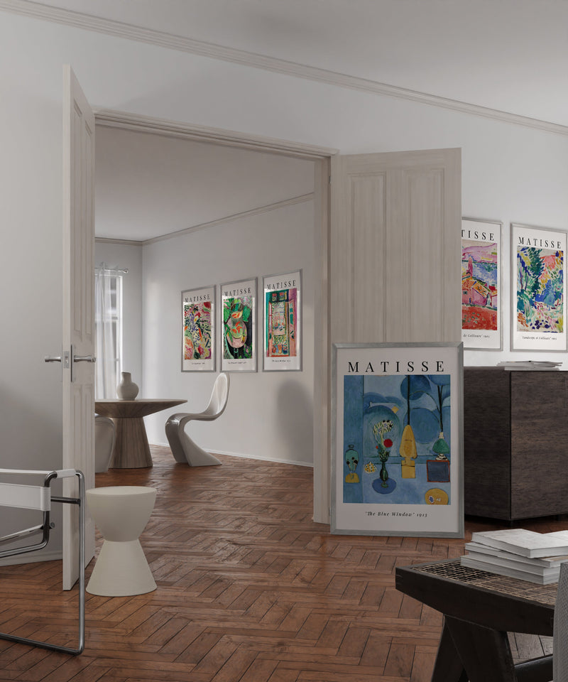 24x36 in, Set of 6, Silver Aluminum