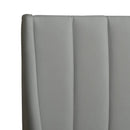 Aspen - Vertical Tufted Modern Headboard Platform Bed Set by Unique Piece Furniture