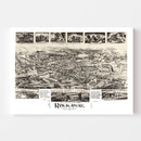 Vintage Map of Rockaway, New Jersey 1902