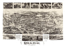 Vintage Map of Rockaway, New Jersey 1902