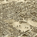 Vintage Map of Rutherford, New Jersey 1904