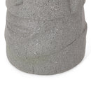 Classic Flower Planter With Magnesium Oxide Material - Stone Gray by HouseOfZazla