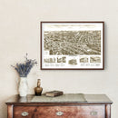 Vintage Map of Westwood, New Jersey 1924